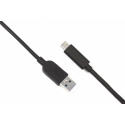 Huddly - USB cable - USB Type A (M) to 24 pin USB-C (M) - USB 3.1 Gen 1 - 5 V - 2 A - 60 cm - black - for IQ