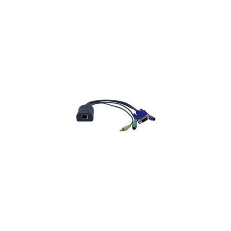 Adder CATx - Keyboard  /  video  /  mouse (KVM) cable - USB, HD-15 (VGA) to RJ-45 (F) - for AdderView CATx AVX4016; AdderView CATx IP AVX4016IP, AVX4024IP - 0