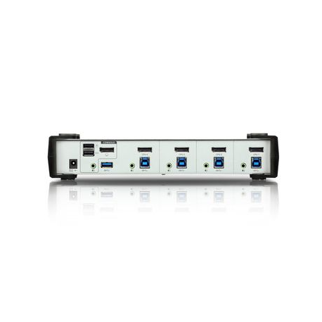 ATEN CS1914 KVMP Switch - KVM / audio / USB switch - 4 x KVM / audio / USB - 1 local user - desktop - 1