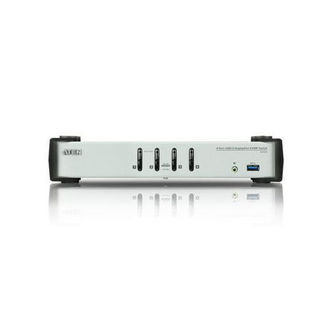 ATEN CS1914 KVMP Switch - KVM / audio / USB switch - 4 x KVM / audio / USB - 1 local user - desktop - 2