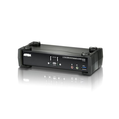 ATEN CS1922 KVMP Switch - KVM / audio / USB switch - 2 x KVM / audio / USB - 1 local user - desktop - 0