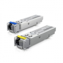 Ubiquiti - SFP (mini-GBIC) transceiver module - GigE - 1000Base-BiDi - LC single-mode - up to 3 km - 1310 nm / 1550 nm (pack of 20)
