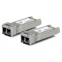Ubiquiti - SFP (mini-GBIC) transceiver module - 10 GigE - LC multi-mode - up to 300 m (pack of 2)