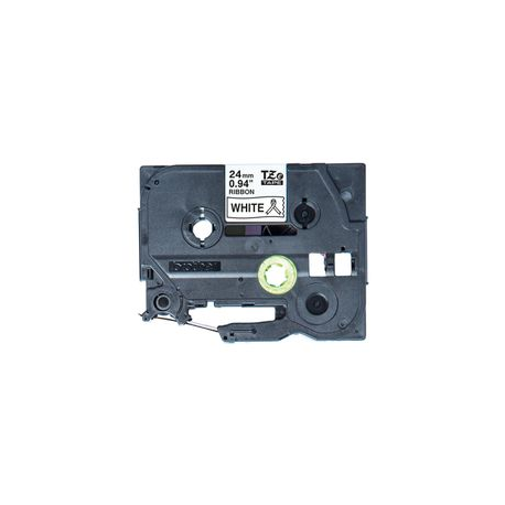 Brother TZe-R251 - Satin - black on white - Roll (2.4 cm x 4 m) 1 cassette(s) ribbon tape - for Brother PT-D600; P-Touch PT-E800; P-Touch Cube Plus PT-P710; P-Touch Cube Pro PT-P910 - 0