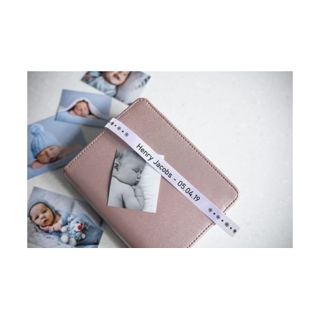 Brother TZe-R251 - Satin - black on white - Roll (2.4 cm x 4 m) 1 cassette(s) ribbon tape - for Brother PT-D600; P-Touch PT-E800; P-Touch Cube Plus PT-P710; P-Touch Cube Pro PT-P910 - 3