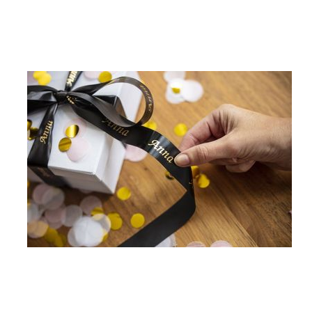 Brother TZe-R354 - Satin - gold on black - Roll (2.4 cm x 4 m) 1 cassette(s) ribbon tape - for Brother PT-D600; P-Touch PT-3600, D800, E550, E800, P750, P900, P950; P-Touch EDGE PT-P750 - 5