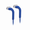 Ubiquiti UniFi - Patch cable - RJ-45 (M) to RJ-45 (M) - 30 cm - 3 mm - CAT 6 - booted - blue