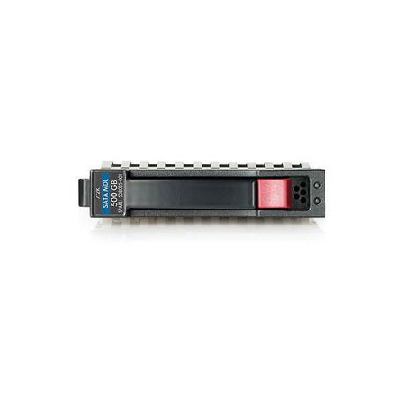 HPE Midline - Hard drive - 500 GB - hot-swap - 2.5" - SATA 6Gb / s - 7200 rpm - Smart Buy - with HP SmartDrive carrier - 0