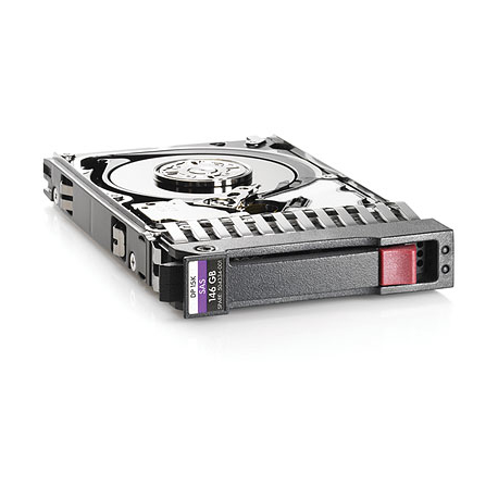 HPE Enterprise - Hard drive - 146 GB - hot-swap - 2.5" SFF - SAS 6Gb / s - 15000 rpm - Smart Buy - with HP SmartDrive carrier - 1