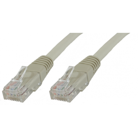 MicroConnect - Network cable - RJ-45 (M) to RJ-45 (M) - 70 m - 6 mm - UTP - CAT 6 - halogen-free, round, snagless, stranded - grey - 0