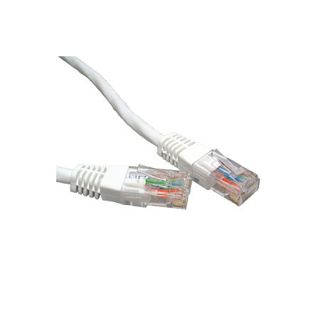 MicroConnect - Network cable - RJ-45 (M) to RJ-45 (M) - 5 m - UTP - CAT 6 - white - 0