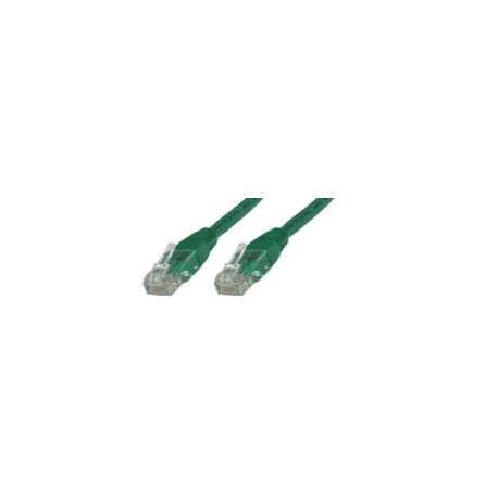 MicroConnect - Network cable - RJ-45 (M) to RJ-45 (M) - 1 m - UTP - CAT 5e - green - 0