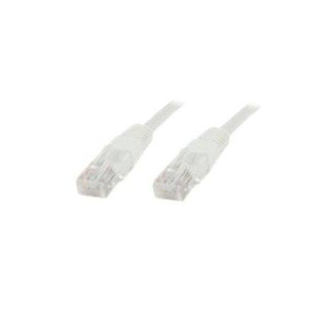 MicroConnect - Network cable - RJ-45 (M) to RJ-45 (M) - 3 m - UTP - CAT 5e - white - 0