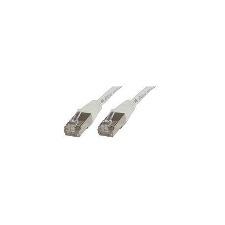 MicroConnect - Network cable - RJ-45 (M) to RJ-45 (M) - 10 m - 5.5 mm - foiled unshielded twisted pair (F/UTP) - CAT 5e - round, stranded - white - 0