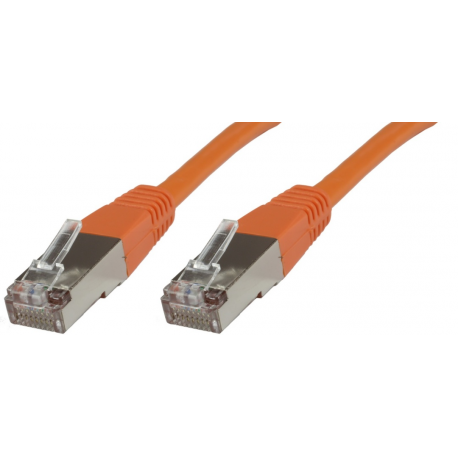 MicroConnect - Network cable - RJ-45 (M) to RJ-45 (M) - 1.5 m - screened shielded twisted pair (SSTP) - CAT 6 - halogen-free - orange - (qty per pack: 200) - 0