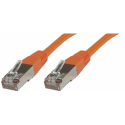 MicroConnect - Network cable - RJ-45 (M) to RJ-45 (M) - 1.5 m - screened shielded twisted pair (SSTP) - CAT 6 - halogen-free - orange - (qty per pack: 200)
