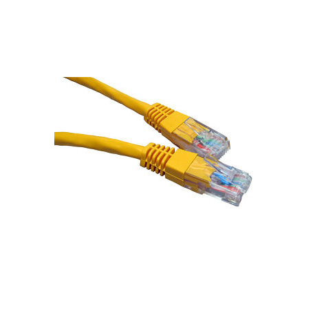 MicroConnect - Network cable - RJ-45 (M) to RJ-45 (M) - 1.5 m - screened shielded twisted pair (SSTP) - CAT 6 - halogen-free, stranded - yellow - 0