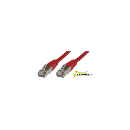 MicroConnect - Network cable - RJ-45 (M) to RJ-45 (M) - 7 m - screened shielded twisted pair (SSTP) - CAT 6 - halogen-free - red - 0