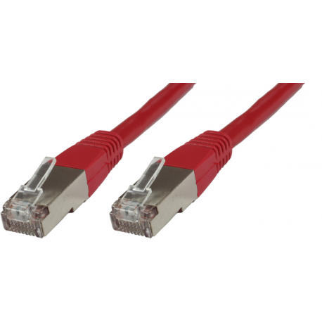 MicroConnect - Network cable - RJ-45 (M) to RJ-45 (M) - 10 m - screened shielded twisted pair (SSTP) - CAT 6 - halogen-free, stranded - red - 0