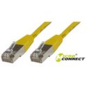 MicroConnect - Network cable - RJ-45 (M) to RJ-45 (M) - 15 m - screened shielded twisted pair (SSTP) - CAT 6 - halogen-free, stranded - yellow