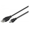 MicroConnect - USB cable - USB male to mini-USB Type B male - 50 cm