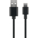 MicroConnect - USB cable - USB-C (M) to USB (M) - USB 2.0 - 3 A - 1 m - black