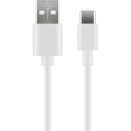 MicroConnect - USB cable - USB-C (M) to USB (M) - USB 2.0 - 3 A - 2 m - white - 0