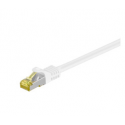 MicroConnect - Network cable - RJ-45 (M) to RJ-45 (M) - 1.5 m - SFTP, PiMF - CAT 7 - snagless - white
