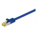 MicroConnect - Network cable - RJ-45 (M) to RJ-45 (M) - 1 m - SFTP, PiMF - CAT 7 - halogen-free, snagless - blue