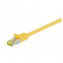 MicroConnect - Network cable - RJ-45 (M) to RJ-45 (M) - 1 m - SFTP, PiMF - CAT 7 - halogen-free, snagless - yellow