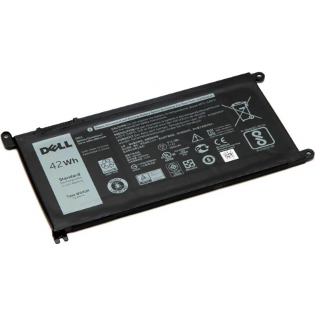 Dell - Laptop battery - 3-cell - 42 Wh - for Inspiron 14 5468, 14 7460, 15 5567, 17 5767 - 0