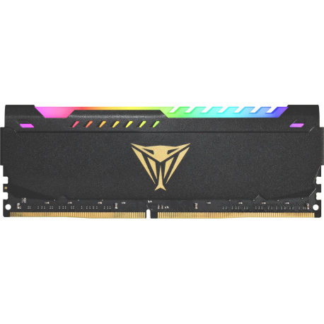 Patriot Viper Steel RGB - DDR4 - kit - 32 GB: 2 x 16 GB - DIMM 288-pin - 3600 MHz / PC4-28800 - CL18 - 1.35 V - unbuffered - non-ECC - black - 2