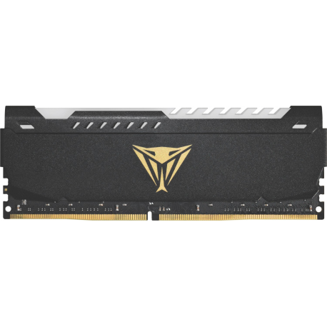 Patriot Viper Steel RGB - DDR4 - kit - 32 GB: 2 x 16 GB - DIMM 288-pin - 3600 MHz / PC4-28800 - CL18 - 1.35 V - unbuffered - non-ECC - black - 3