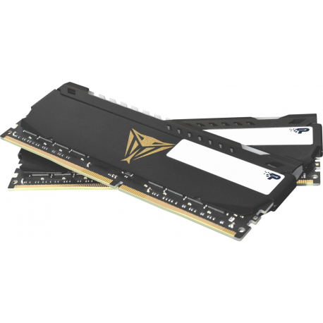 Patriot Viper Steel RGB - DDR4 - kit - 32 GB: 2 x 16 GB - DIMM 288-pin - 3600 MHz / PC4-28800 - CL18 - 1.35 V - unbuffered - non-ECC - black - 4
