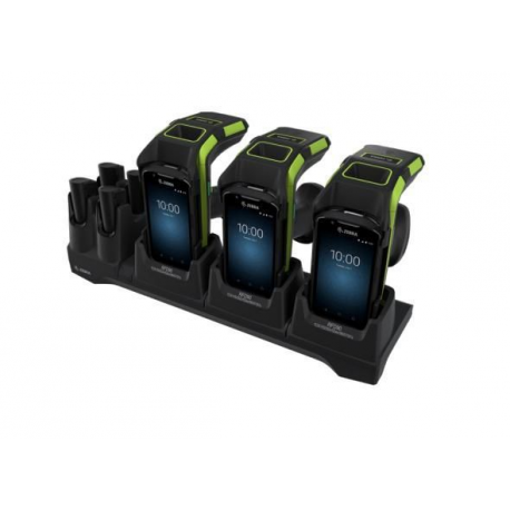 Zebra - Handheld charging cradle - output connectors: 4 - for Zebra TC51, TC52, TC52AX, TC52x, TC56, TC57, TC57x - 0