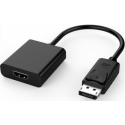 MicroConnect - Video converter - DisplayPort - HDMI - black