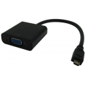 MicroConnect - Video converter - HDMI - VGA - black