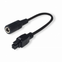 Teltonika - Power adapter - DC jack 5.5 x 2.1 mm (F) to 4-pin connector (3mm pitch) (M) - 10 cm - for Teltonika RUT300, RUT360, RUT951, RUTX12, RUTX14, TCR100, TRB140, TRB145, TSW100, TSW110