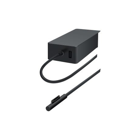 Microsoft - Power adapter - 44 Watt - black - commercial - for Surface Laptop, Pro (Mid 2017) - 0