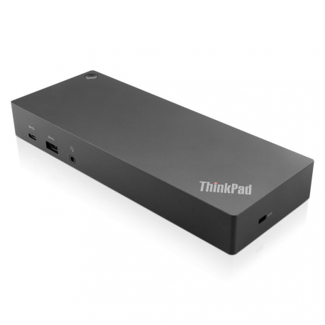 Lenovo ThinkPad Hybrid USB-C with USB-A Dock - Docking station - USB-C - 2 x HDMI, 2 x DP - GigE - 135 Watt - United Kingdom - for Miix 520-12IKB; Tablet 10; ThinkPad E480; E580; L380; L380 Yoga; L470; L480; L580; P51s; P52s; T25; T470; T470p; T470s; T480; T480s; T570; T580; X1 Carbon; X1 Tablet; X1 Yoga; X270; X280; ThinkPad Yoga 370 - 0