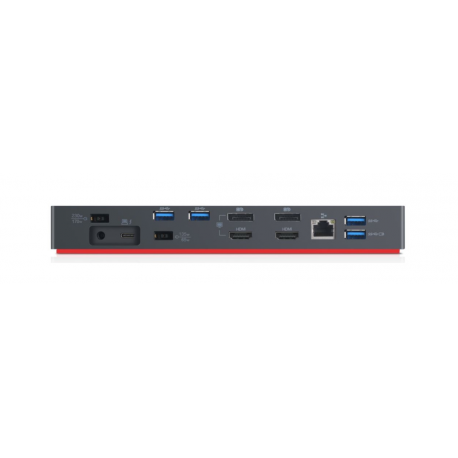 Lenovo ThinkPad Thunderbolt 3 Workstation Dock Gen 2 - Port replicator - Thunderbolt 3 - 2 x HDMI, 2 x DP, Thunderbolt - GigE - 230 Watt - Denmark - for ThinkPad E14 Gen 4; E15 Gen 4; L13 Yoga Gen 3; L14 Gen 3; T14s Gen 3; X1 Nano Gen 2 - 1