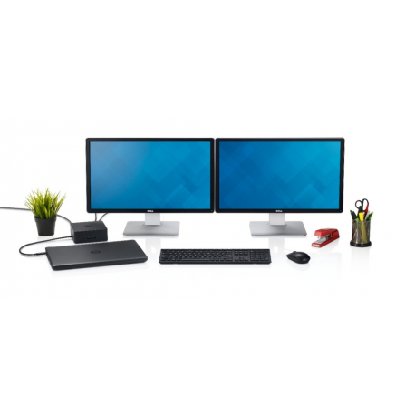 Dell Thunderbolt Dock TB16 - Docking station - Thunderbolt - VGA, HDMI, DP, Mini DP, Thunderbolt - GigE - 240 Watt - for Latitude 5290 2-in-1, 5480, 5491, 5580, 5591, 7280, 7285 2-in-1, 7290, 7380, 7390, 7390 2-in-1, 7480, 7490; Precision Mobile Workstation 3520, 3530, 5520, 5530, 5530 2 in 1, 7520, 7530, 7720, 7730; XPS 13 9360, 13 9365 2-in-1, 13 9370, 15 9560, 15 9570, 15 9575 2-in-1 - 5