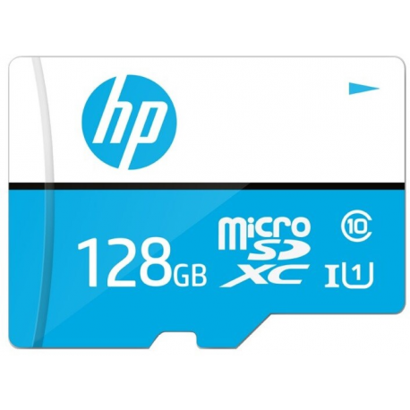 HP mx310 - Flash memory card (microSDXC to SD adapter included) - 128 GB - UHS-I U1 / Class10 - microSDXC UHS-I - 0