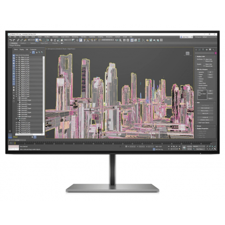 HP Z27u G3 - LED monitor - 27" - 2560 x 1440 QHD @ 60 Hz - IPS - 350 cd / m² - 1000:1 - 5 ms - HDMI, DisplayPort, USB-C - for EliteBook 745 G5, 830 G5, 840 G5; ZBook Firefly 14 G9; ZBook Fury 16 G9 - 0