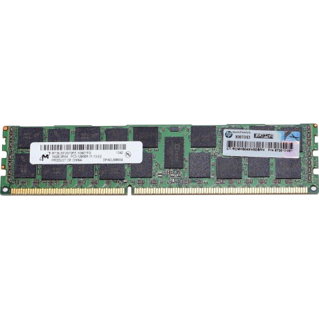 HPE - DDR3 - module - 16 GB - DIMM 240-pin - 1600 MHz  /  PC3-12800 - CL11 - registered - ECC - 0