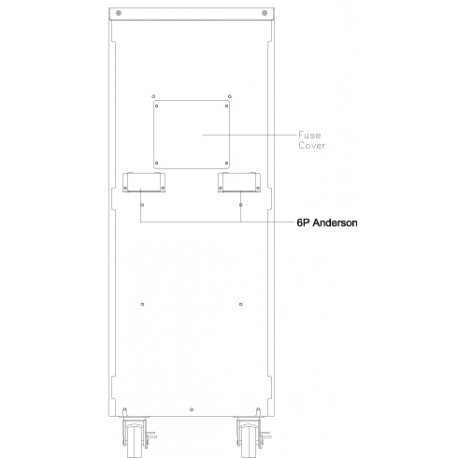 PowerWalker Battery Pack - Battery enclosure - 40 x battery - 9 Ah - for PowerWalker VFI 10000TCP 3 / 1 - 1