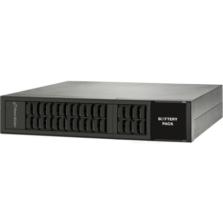 PowerWalker Battery Pack - Battery enclosure (rack-mountable) - 12 x battery - 9 Ah - 0