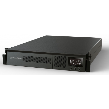 PowerWalker VFI 2000 RMG PF1 - UPS (rack-mountable / external) - 2000 Watt - 2000 VA - 7 Ah - RS-232, USB - output connectors: 8 - 2U - 3