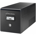 PowerWalker VI 1000 LCD - UPS - AC 220/230/240 V - 600 Watt - 1000 VA - 7 Ah - USB - output connectors: 4 - black