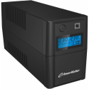 PowerWalker VI 850SE LCD / IEC - UPS - AC 230 V - 480 Watt - 850 VA - 9 Ah - USB - output connectors: 4 - black